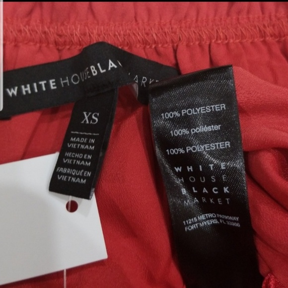 WHBM off shoulder flounce dress - Picture 6 of 6